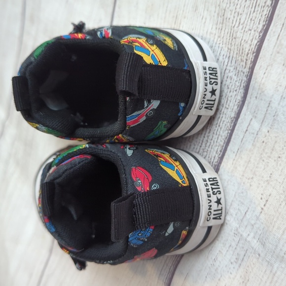 Converse Toddler Boys' Chuck Taylor All Star Rave Easy-On Cars Sneaker - Picture 4 of 8